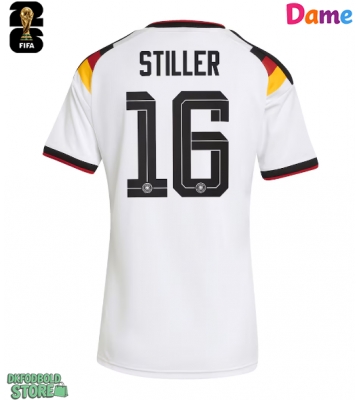 Tyskland Angelo Stiller #16 Replika Hjemmebanetrøje Dame VM 2026 Kortærmet